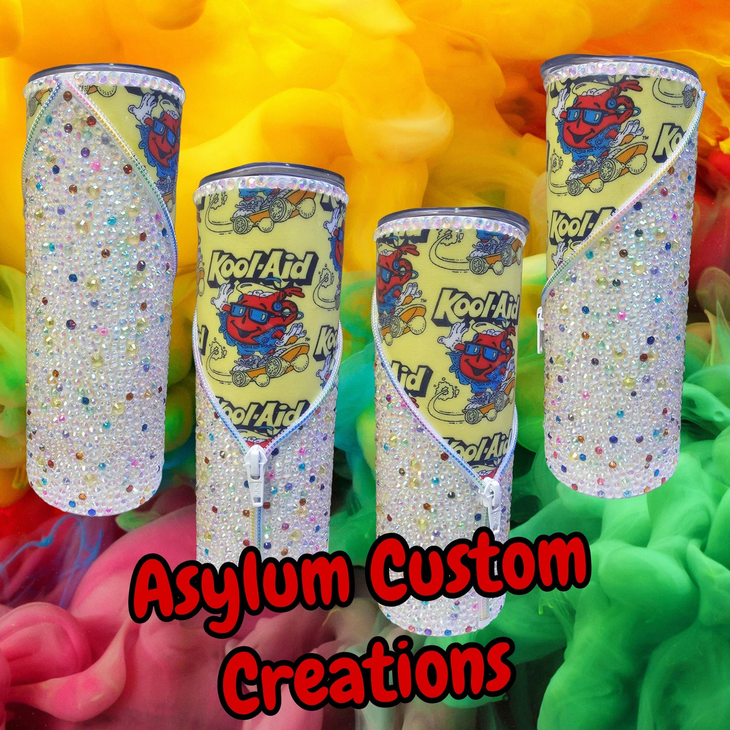 Hey Kool-aid Bling Tumbler