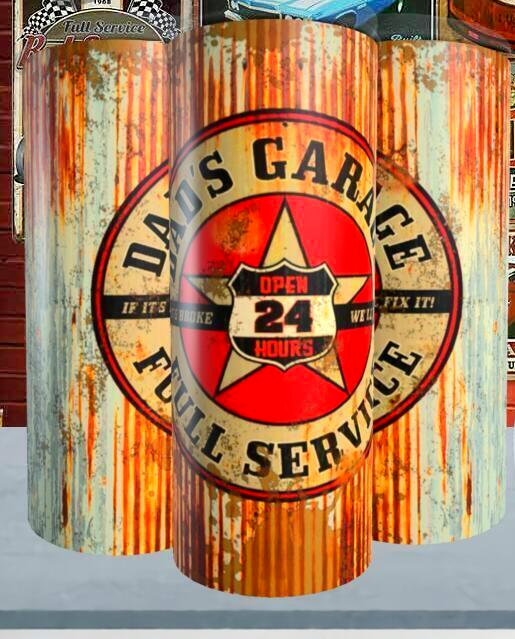 DAD'S GARAGE TUMBLER