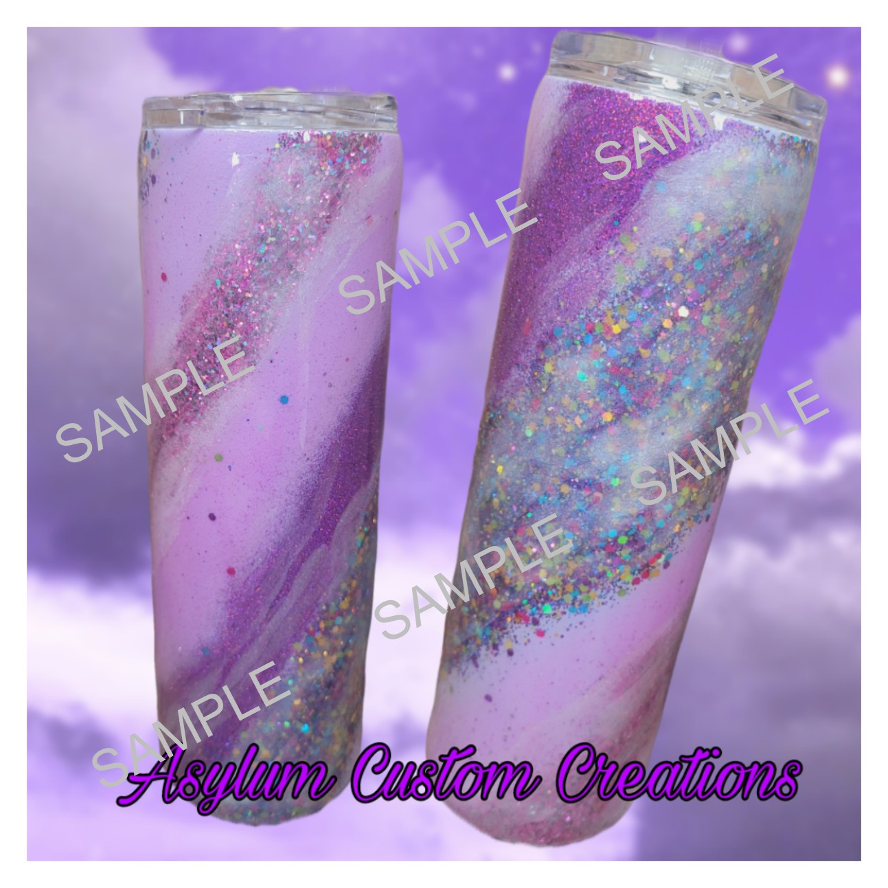 Milky Way Epoxy Tumbler