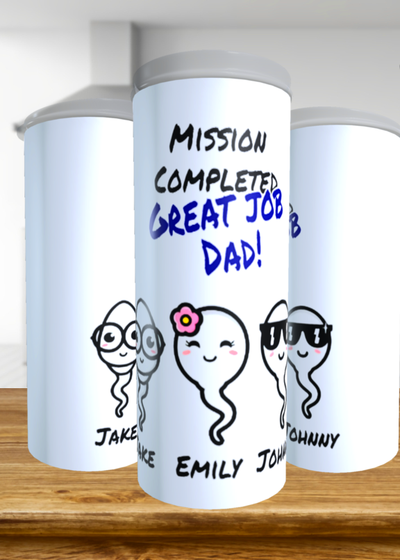 MISSION COMPLETE TUMBLER