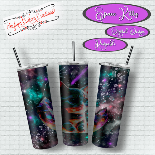 Space Kitty Digital Design