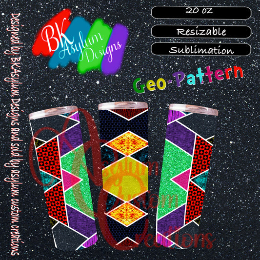 Geo-Pattern Sublimation Design