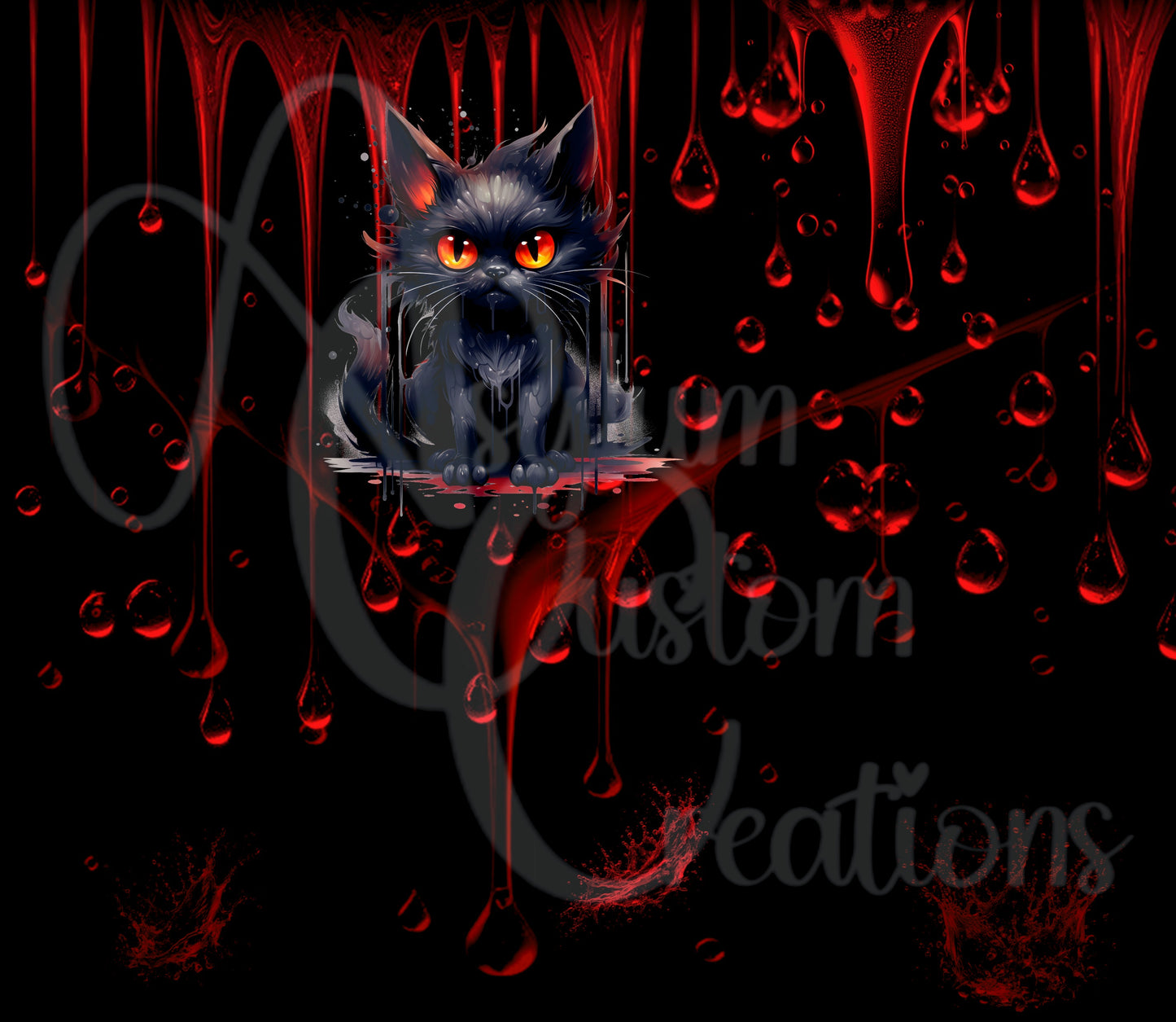 My Scary Kitty Sublimation Design Set