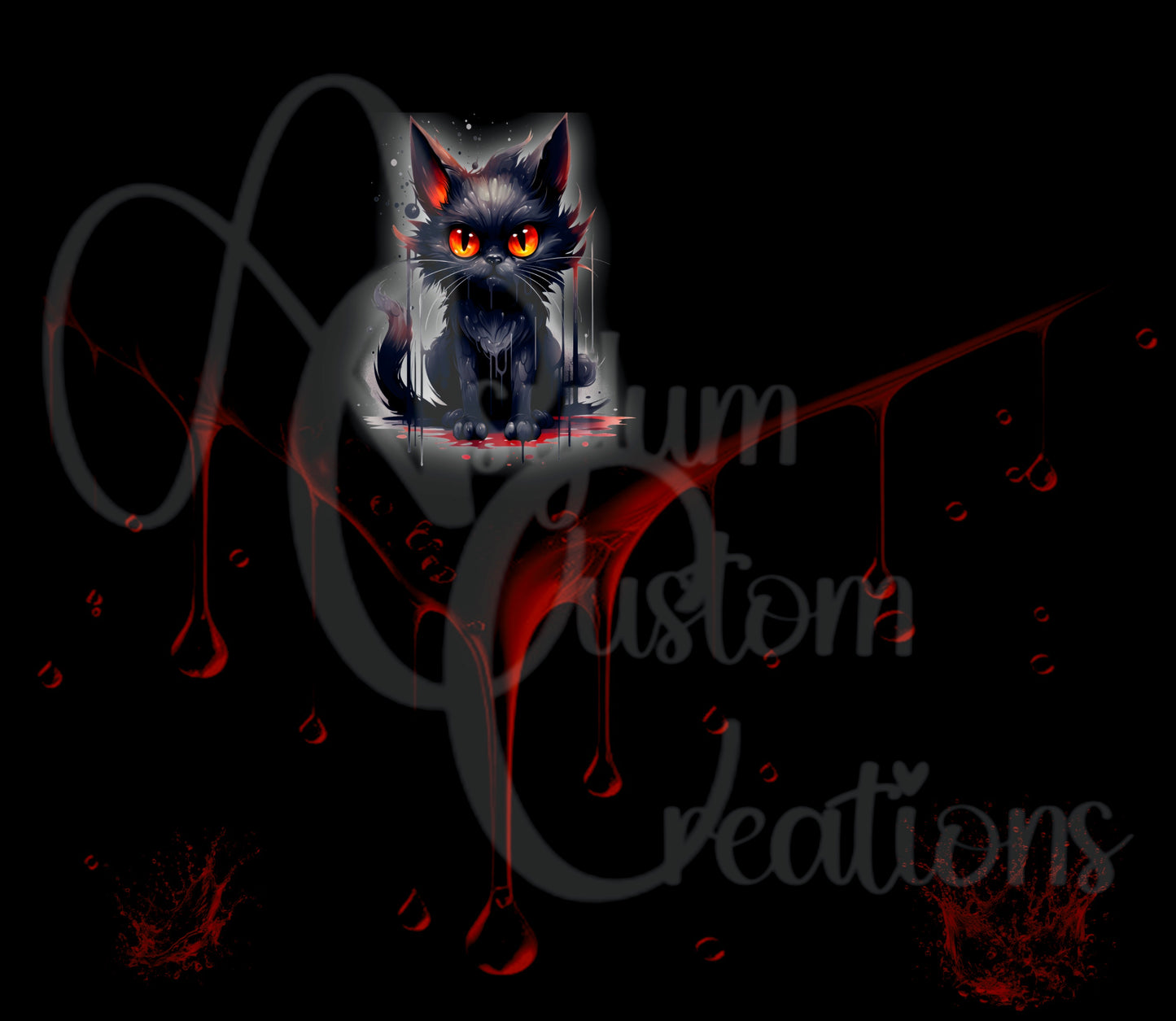 My Scary Kitty Sublimation Design Set