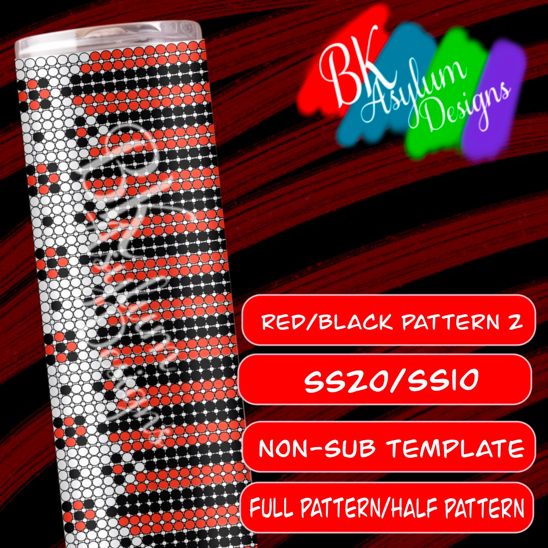 Red/Black Pattern 2