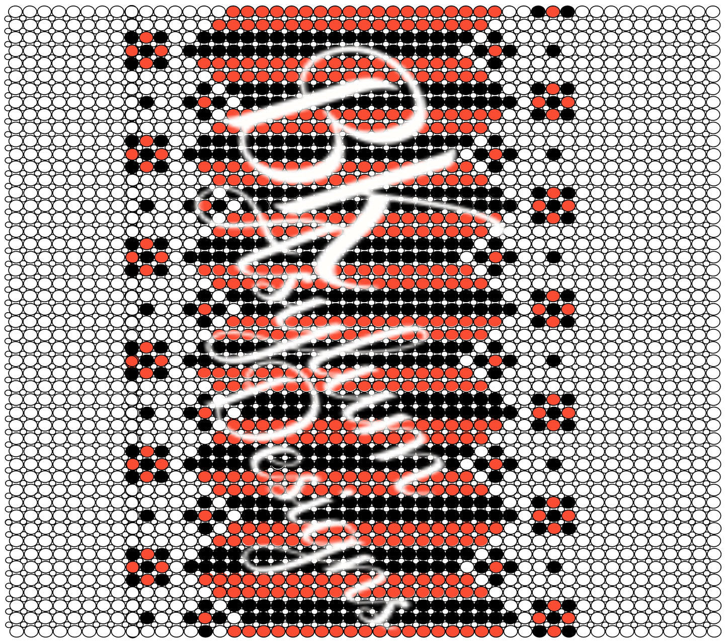 Red/Black Pattern 2