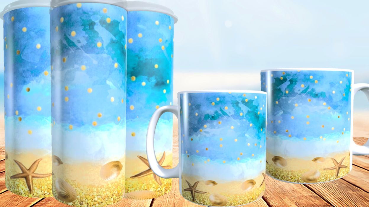 BEACH SCENERY TUMBLER